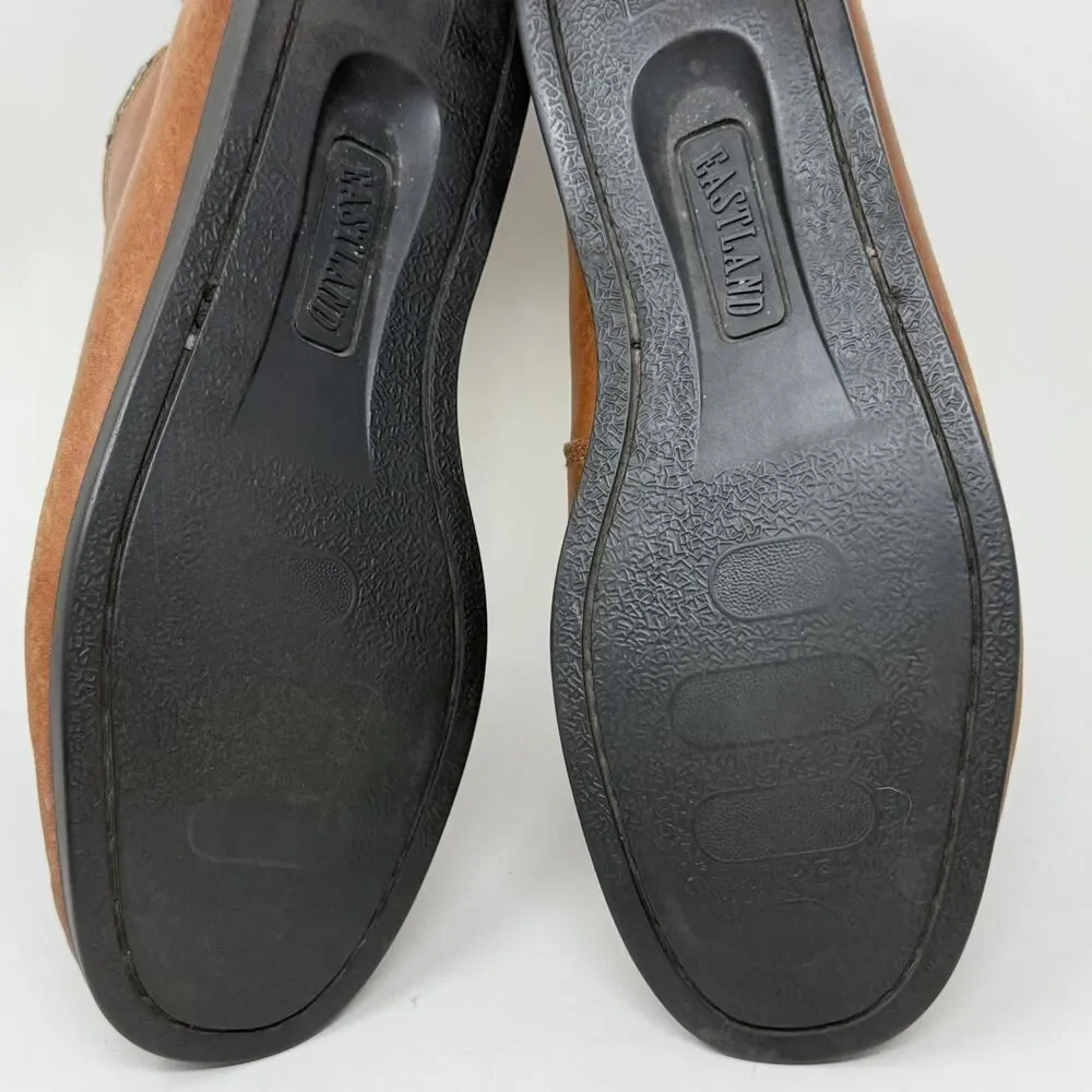 Eastland Seneca Chukka Boots Mens 9 D Brown Leather Casual Preppy Ankle